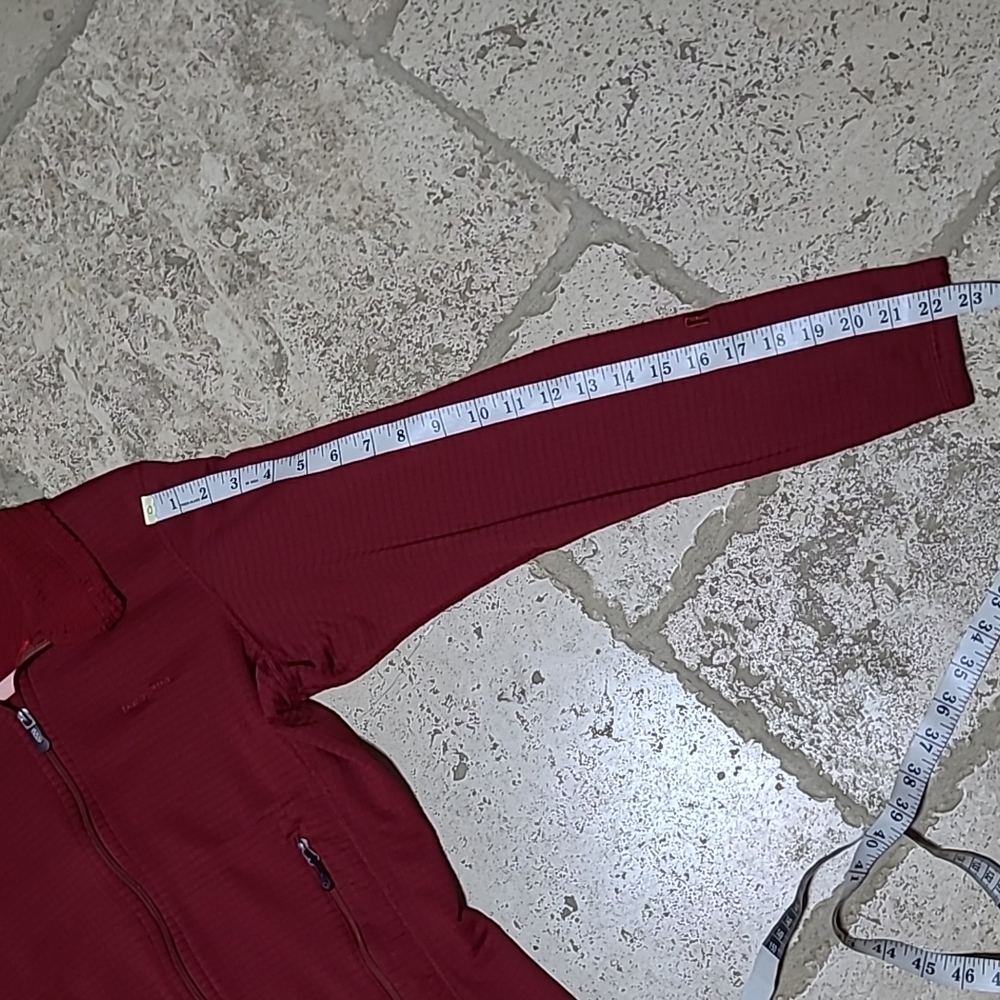 Patagonia Vintage R1 Textured Fleece Polartec Full Zip Jacket Size M Women's - Picture 5 of 14
